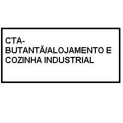 CTA - BUTANTÃ/ALOJAMENTO E COZINHA INDUSTRIAL